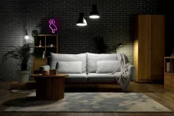 Grundig Neon-Leuchte Flamingo B/H/L: ca. 11,5x5,6x25,5 cm