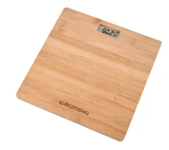 Grundig Personenwaage natur Bambus B/L: ca. 28x28 cm