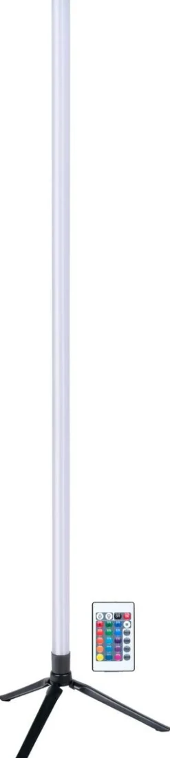 Grundig Stehlampe schwarz B/H/L: ca. 2,5x2,5x120 cm