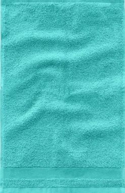 Gästetuch Miami türkis Baumwolle B/L: ca. 30x50 cm