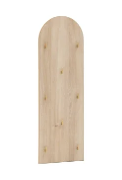 Hakenleiste Flora Eiche Nachbildung B/H/T: ca. 36x109x2,6 cm