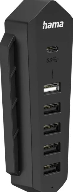 HAMA 6in1 USB-HubPlayStation schwarz