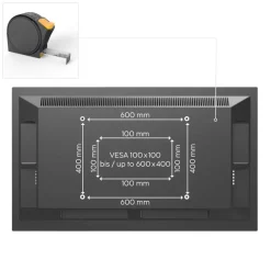 HAMA Wandhalter bis 84"