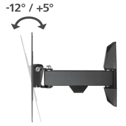 HAMA Wandhalter bis 48" grauschwarz