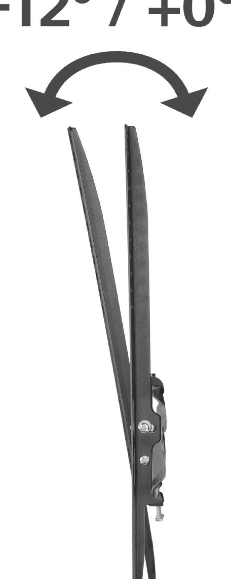 HAMA Wandhalter bis 65" schwarz