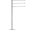 Handtuchhalter Chrom Metall B/H/T: ca. 48x92x28 cm