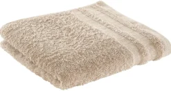 Handtuch Miami kitt Baumwolle B/L: ca. 50x100 cm