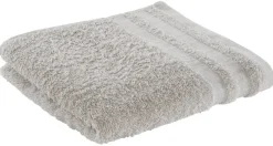 Handtuch Miami silber Baumwolle B/L: ca. 50x100 cm