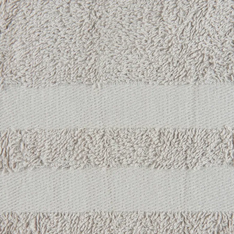 Handtuch Miami silber Baumwolle B/L: ca. 50x100 cm