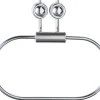 Handtuchring silber Eisen B/H/L: ca. 19x15x4,5 cm