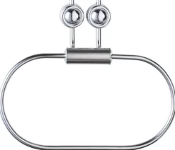 Handtuchring silber Eisen B/H/L: ca. 19x15x4,5 cm