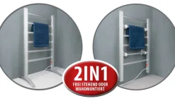 Handtuchwärmer silber