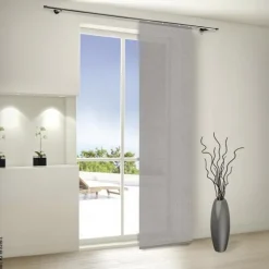 Happy Home Schiebevorhang grau B/L: ca. 60x245 cm