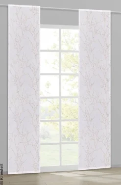 Happy Home Schiebevorhang Äste beige B/L: ca. 60x245 cm