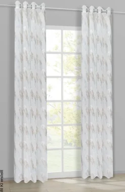 Happy Home Ösenvorhang Sylt taupe B/L: ca. 145x245 cm