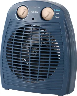 Heizlüfter blau Kunststoff B/H/L: ca. 13,4x26,5x22 cm ca. 2000 W