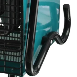 Heizlüfter blau Kunststoff Metall B/H/L: ca. 29,5x45,8x29,5 cm ca. 5000 W
