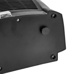 Heizlüfter schwarz Kunststoff B/H/L: ca. 12,4x28,6x23 cm ca. 2000 W
