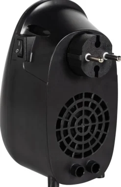 Heizlüfter WH701 schwarz Kunststoff B/H/L: ca. 12,7x16,4x9,6 cm ca. 400 W