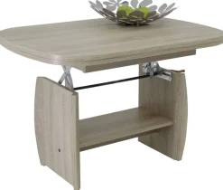 Hela Couchtisch MICHAEL III Eiche Sonoma Holzwerkstoff B/H/T: ca. 90x52x68 cm
