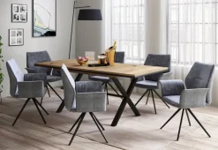 Hela Sessel SUSANNE I S grau Stoff B/H/T: ca. 65x92x64 cm