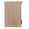 Herdumbauschrank Merle schwarz B/H/T: ca. 60x85x60 cm