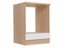 Herdumbauschrank Merle weiß B/H/T: ca. 60x85x60 cm