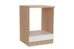 Herdumbauschrank Merle weiß B/H/T: ca. 60x85x60 cm