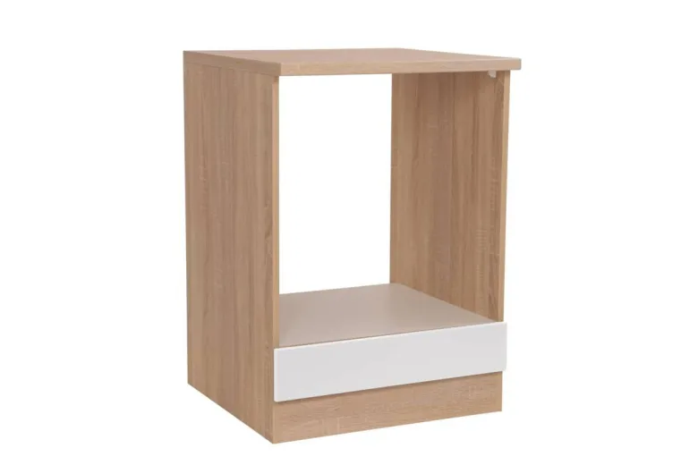 Herdumbauschrank Merle weiß B/H/T: ca. 60x85x60 cm