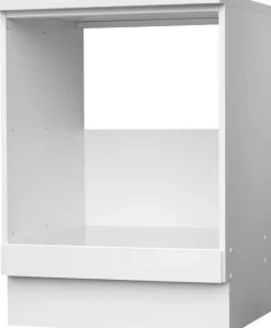 Herdumbauschrank weiß matt B/H/T: ca. 60x85x60 cm