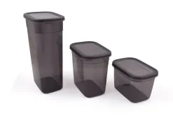 HermiaConcept Frischhaltebox-Set Marrakech 24-tlg. anthrazit