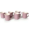 HermiaConcept Kaffeebecher 6-tlg. creme Keramik 6 tlg.