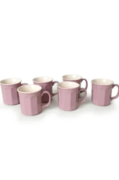 HermiaConcept Kaffeebecher 6-tlg. creme Keramik 6 tlg.
