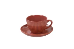 HermiaConcept Teetasse 12-tlg. orange Keramik