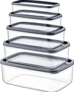 HermiaConcept Vorratsdosenset 10-tlg. transparent