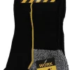 Herren-Socken schwarz 3 Packstücke Größe 43-46