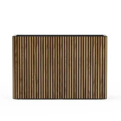 Herstera Garden Pflanzkübel Deco Planter schwarz Holz B/H/L: ca. 120x80x40 cm