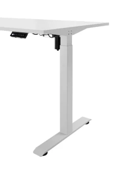 höhenverstellbarer Schreibtisch Ben weiß B/H/T: ca. 137x120x68 cm