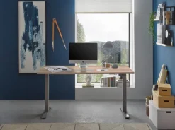 höhenverstellbarer Schreibtisch Pronto 2 Eiche Sonoma Nachbildung B/H/T: ca. 160x75x77 cm