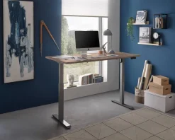 höhenverstellbarer Schreibtisch Pronto 2 Eiche Sonoma Nachbildung B/H/T: ca. 160x75x77 cm