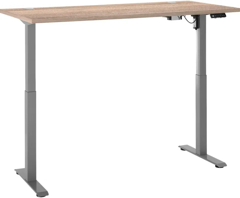 höhenverstellbarer Schreibtisch Pronto 2 Eiche Sonoma Nachbildung B/H/T: ca. 160x75x77 cm
