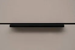 Highboard Arona sand schwarz B/H/T: ca. 90x140x38 cm