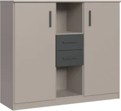 Highboard Bahamas Sahara grau B/H/T: ca. 122x105x41 cm