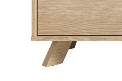 Highboard BASTIAN Eiche weiß B/H/T: ca. 120x131x36,5 cm