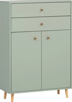 Highboard Bjarne Pistazie B/H/T: ca. 77x113,4x33,5 cm