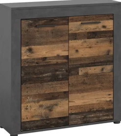 Highboard Jam Matera Nachbildung Old Wood Nachbildung B/H/T: ca. 88x80x35 cm