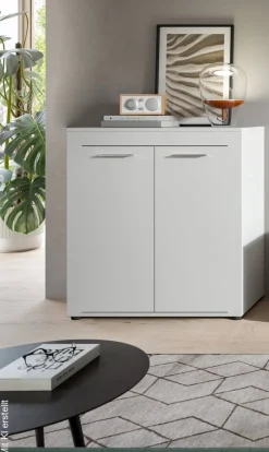 Highboard Jam weiß B/H/T: ca. 80x88x35 cm