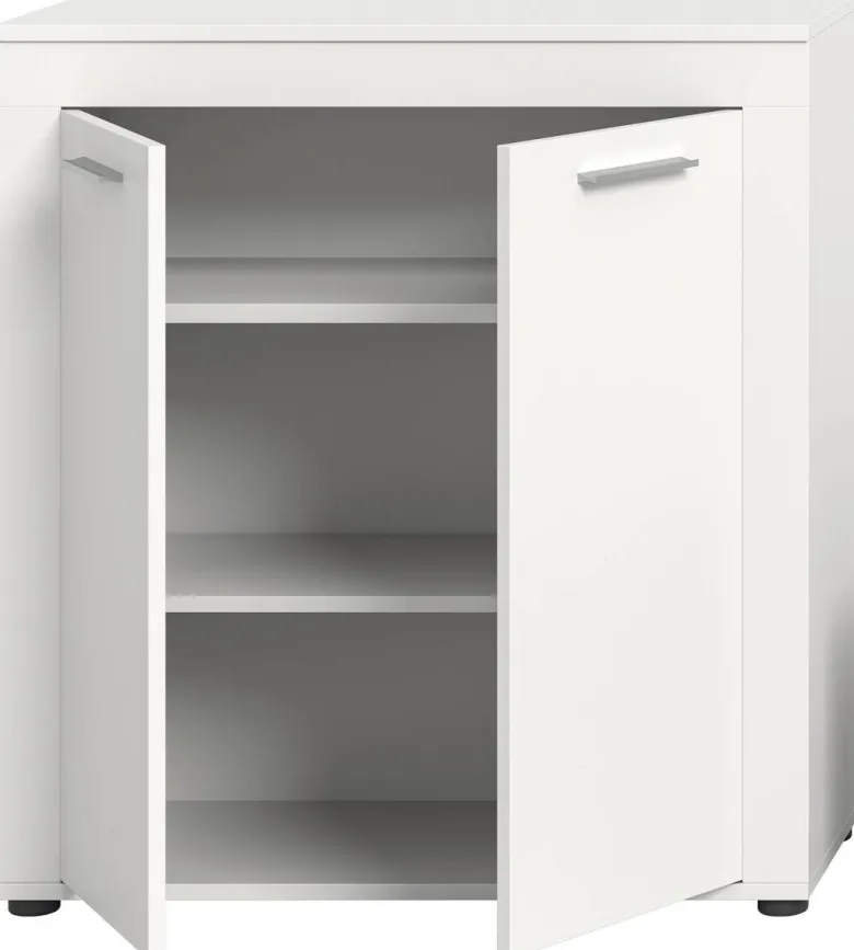 Highboard Jam weiß B/H/T: ca. 80x88x35 cm