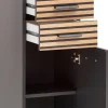 Highboard Katta anthrazit B/H/T: ca. 30,3x110,5x32,6 cm