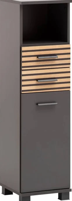 Highboard Katta anthrazit B/H/T: ca. 30,3x110,5x32,6 cm